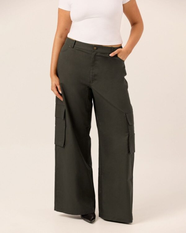 CSB Wide Leg Cargo Pants - Image 3