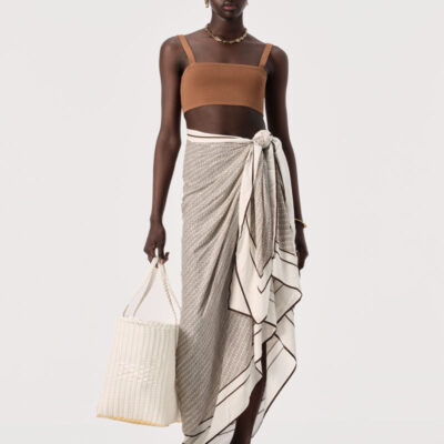 Elka Collective Ava Knit Bralette Caramel