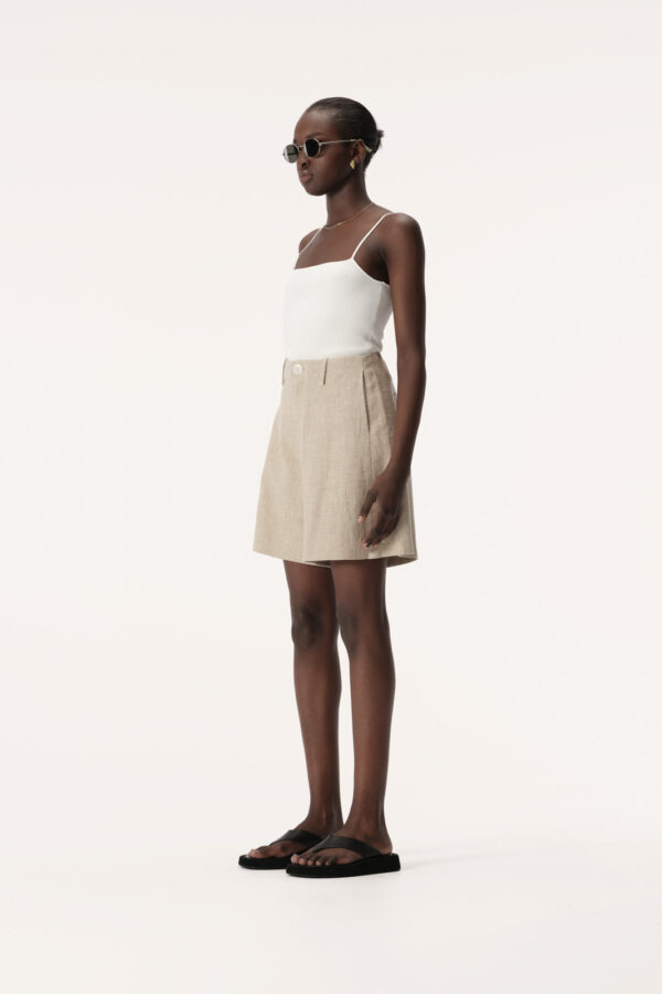 Elka Collective Rae Knit Top White - Image 2