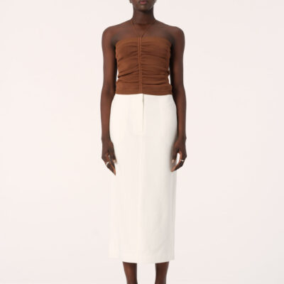 Elka Collective Mariolu Knit Top Camel