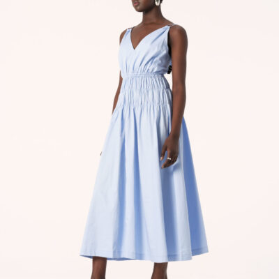 Elka Collective Sevilla Dress Cornflower Blue