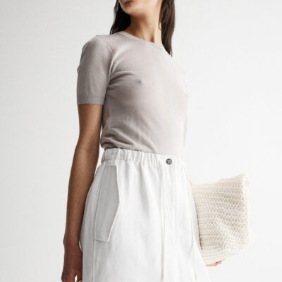 Elka Collective Laurel Skirt White