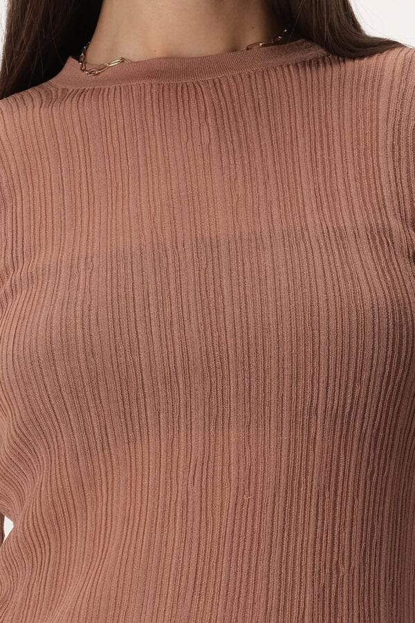 Elka Collective Orlanda Knit Top Tan - Image 2