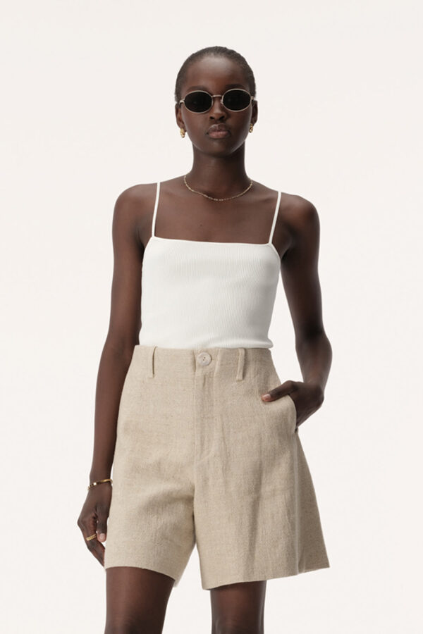 Elka Collective Rae Knit Top White - Image 3
