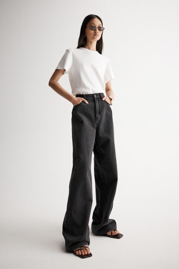 Elka Collective Apollo Jean Washed Black - Image 2