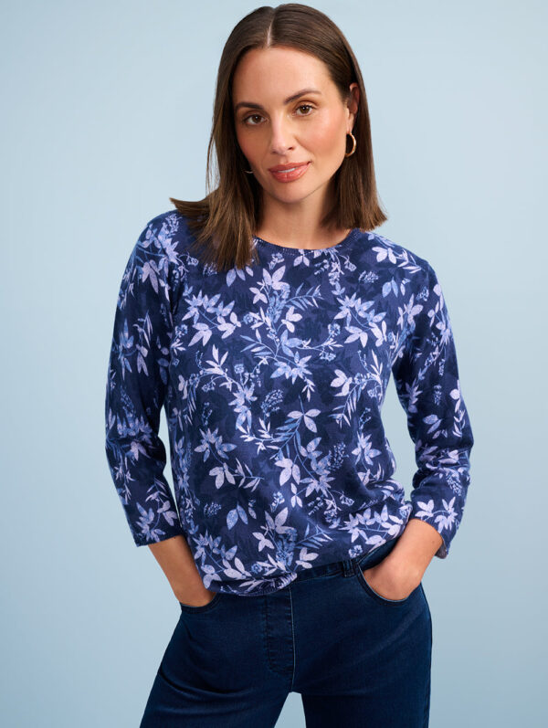 Black Pepper Medora 3/4 Sleeve Knit - Image 2