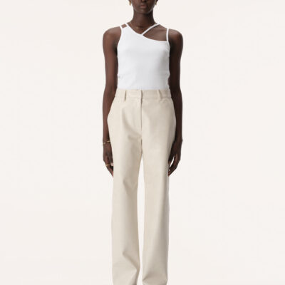 Elka Collective Clements Pant Ivory Croc
