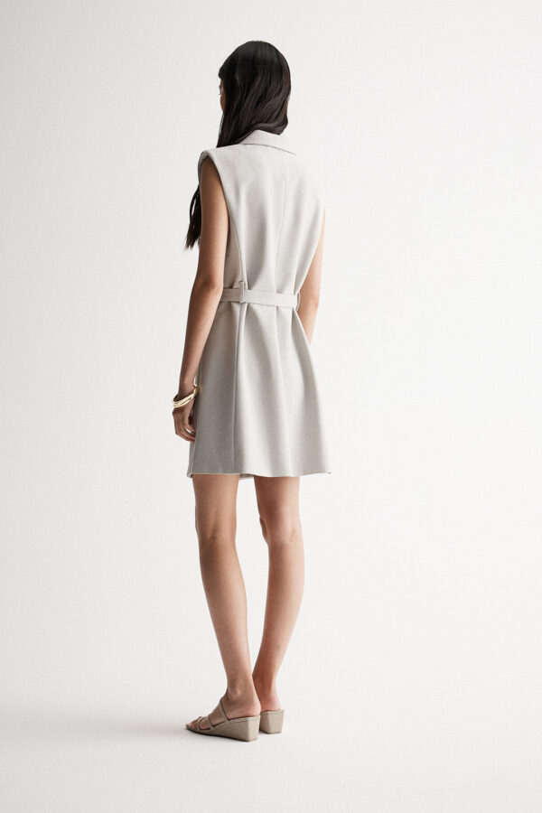 Elka Collective Maeve Dress Pebble - Image 3