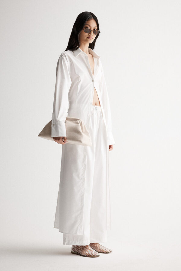 Elka Collective Burleigh Shirt Dress White - Image 4
