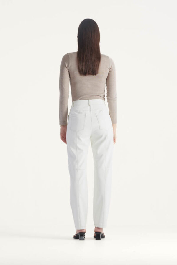 Elka Collective Hayward Pant Ivory - Image 4
