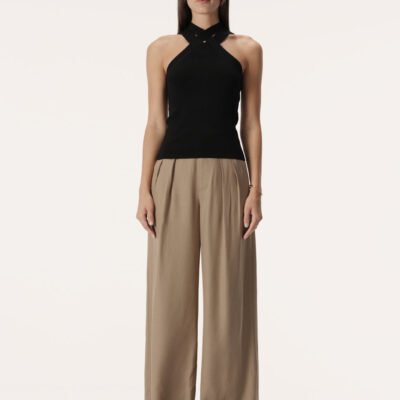 Elka Collective Mancuso Knit Top Black