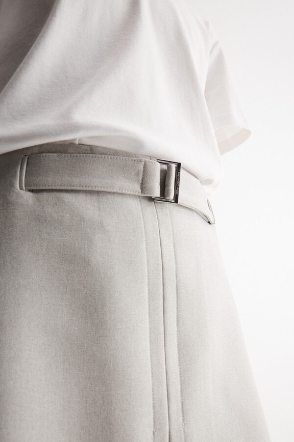 Elka Collective Maeve Skirt Pebble - Image 4
