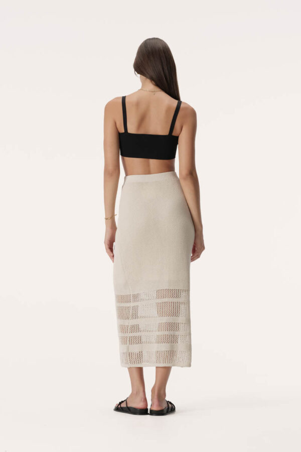 Elka Collective Ava Knit Bralette Black - Image 5