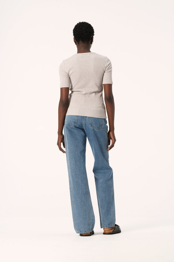 Elka Collective Nola Short Sleeve Top Marble - Image 5