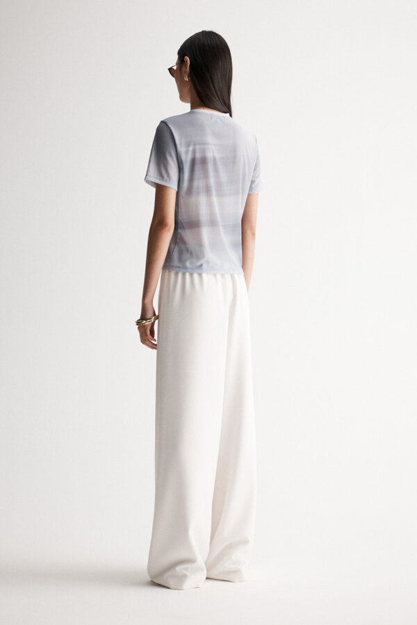 Elka Collective Odessa Mesh Tee Seamist Print - Image 5