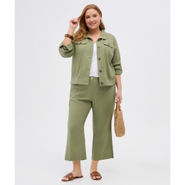 7/8 Linen Blend Pant