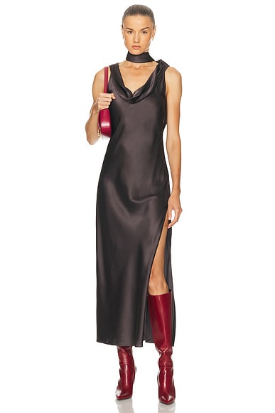 Acne Studios Dotti Silk Slip Dress - Miss Nelly