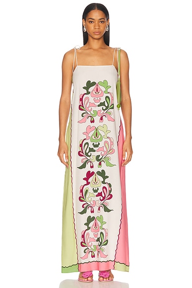 ADRIANA DEGREAS Inamorata Straps Long Dress - Miss Nelly