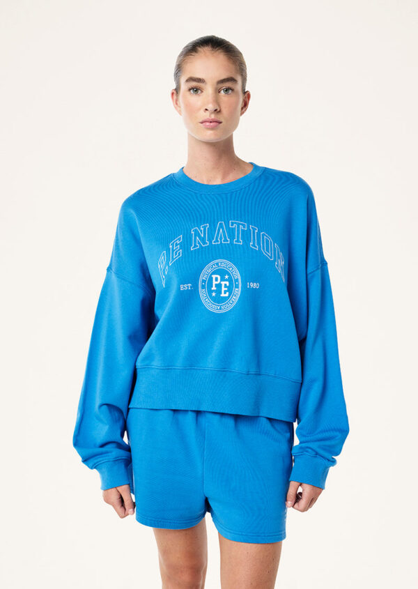 P.E Nation Adobe Sweat In French Blue