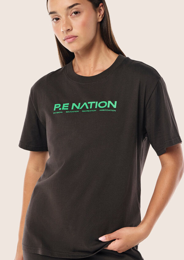 P.E Nation Aero Short Sleeve Tee In Caviar - Image 3