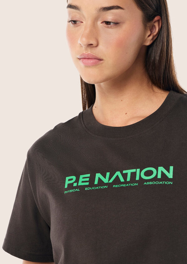P.E Nation Aero Short Sleeve Tee In Caviar - Image 2