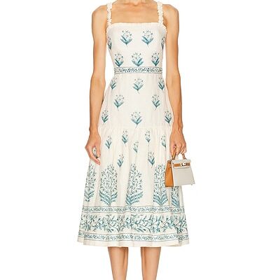 Agua by Agua Bendita Nispero Ceiba Midi Dress