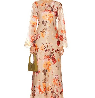 Aje Transept Iridescent Dress