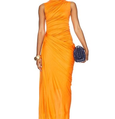 McQueen Jersey Midi Dress