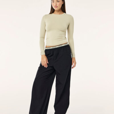 P.E Nation Avant Pant In Black & Biscuit