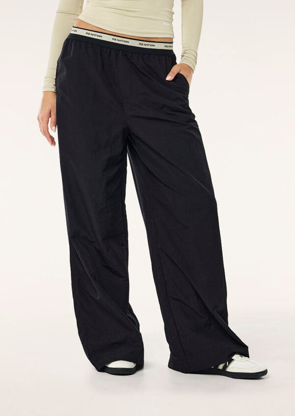 P.E Nation Avant Pant In Black & Biscuit - Image 3