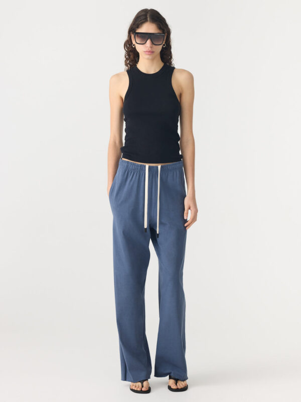 BASSIKE Wide Leg Double Jersey Pant