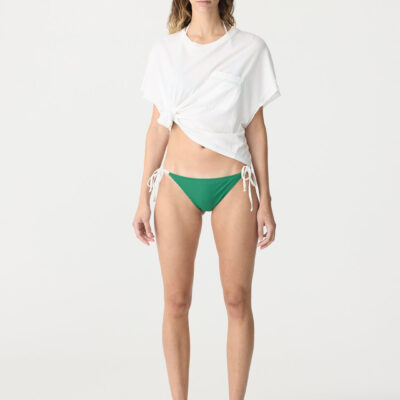 BASSIKE Boxy Pocket Detail Short Sleeve T-Shirt