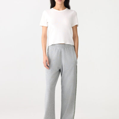 BASSIKE Slouch Wide Leg Fleece Pant