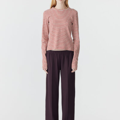 BASSIKE Wide Leg Athletic Tape Pant