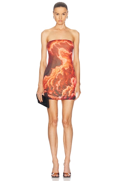 Alexander Wang Hotfix Crystal Strapless Mini Dress - Miss Nelly