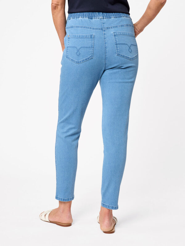 Black Pepper Intense Denim Short Length Jean - Image 4