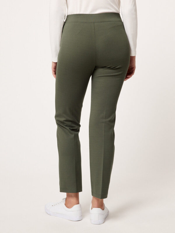Black Pepper Moda Straight Leg Short Length Pant - Image 3