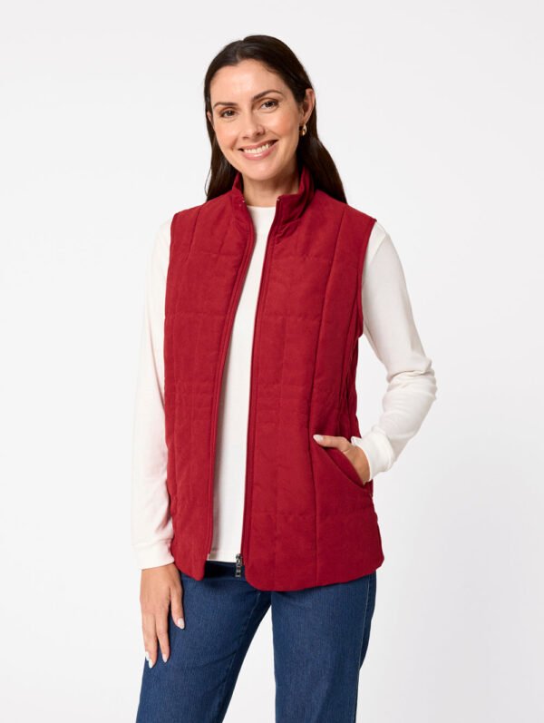 Black Pepper Microfibre Vest