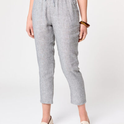 Black Pepper Panama Short Length Pant