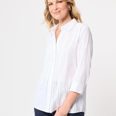 Black Pepper Calina 3/4 Sleeve Shirt