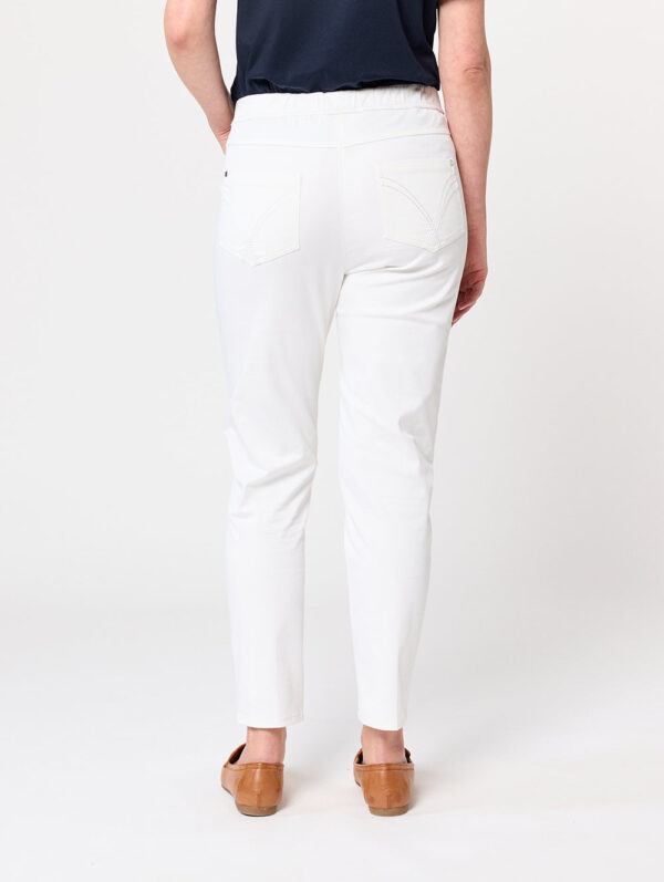 Black Pepper Taren Slim Leg Short Length Pant - Image 4