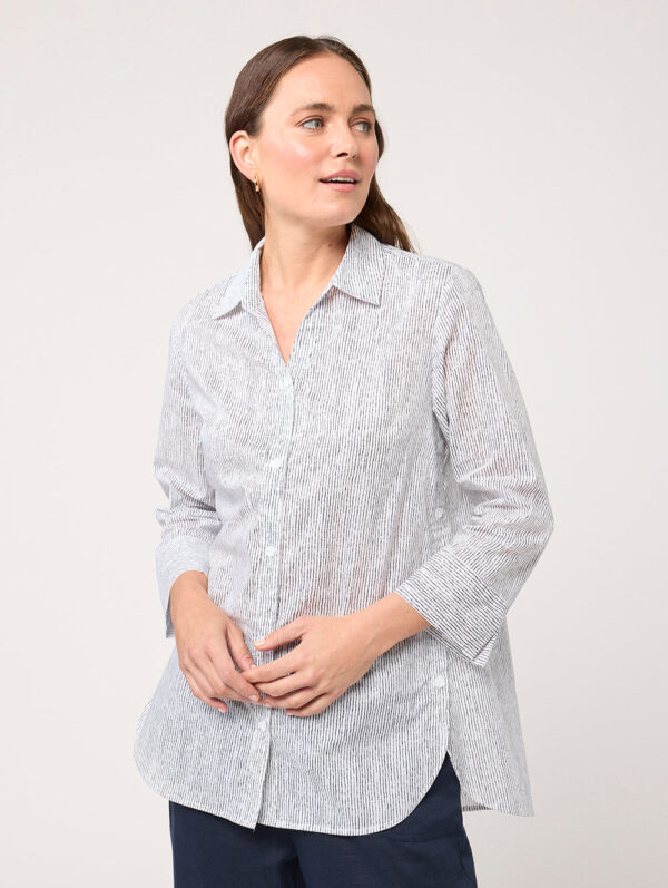 Black Pepper Conlan 3/4 Sleeve Shirt