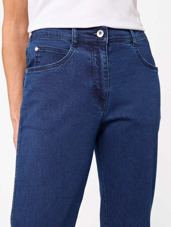 Black Pepper Intense Denim 3/4 Pant - Image 3