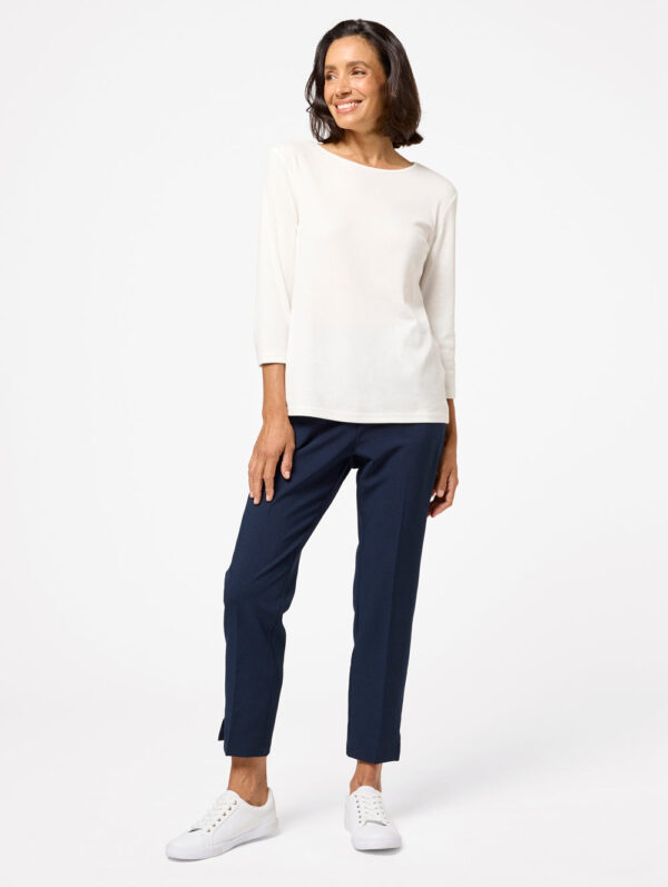 Black Pepper Bi Stretch Slim Short Length Pant - Image 2