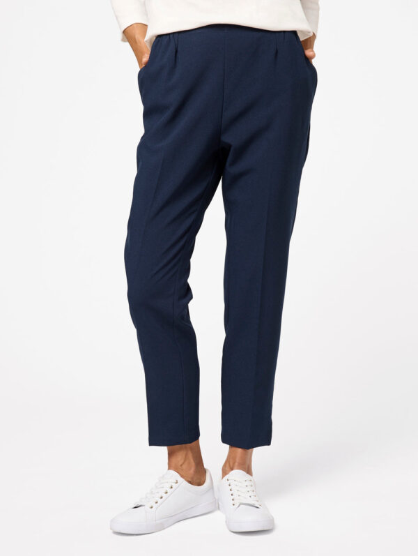 Black Pepper Bi Stretch Slim Short Length Pant