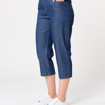 Black Pepper Nashville Denim 3/4 Pant