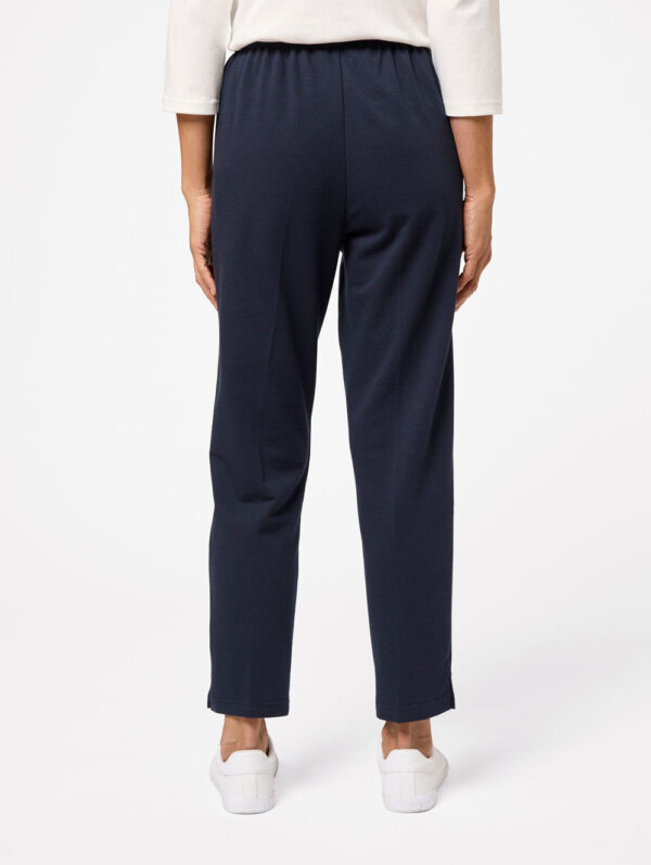 Black Pepper Raw Spun Cotton Short Length Pant - Image 4