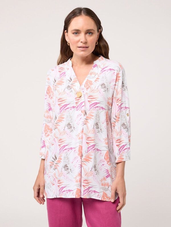 Black Pepper Dawsey 3/4 Sleeve Shirt
