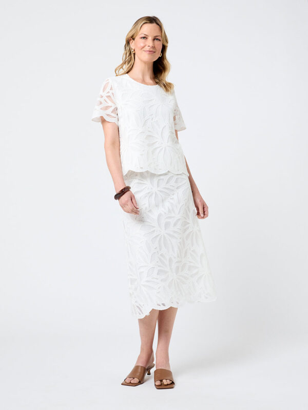 Black Pepper Ameera Lace Blouse - Image 4