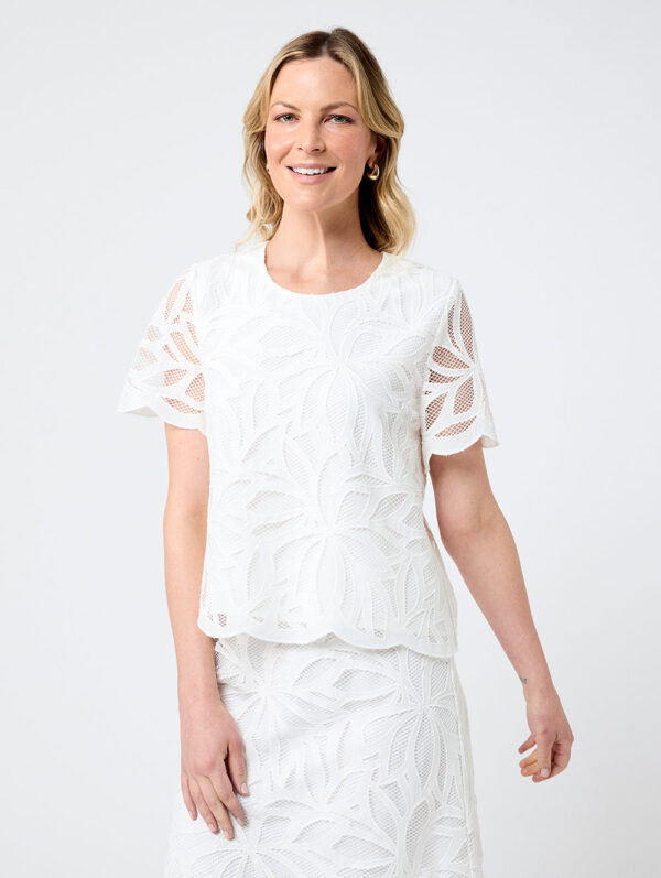Black Pepper Ameera Lace Blouse